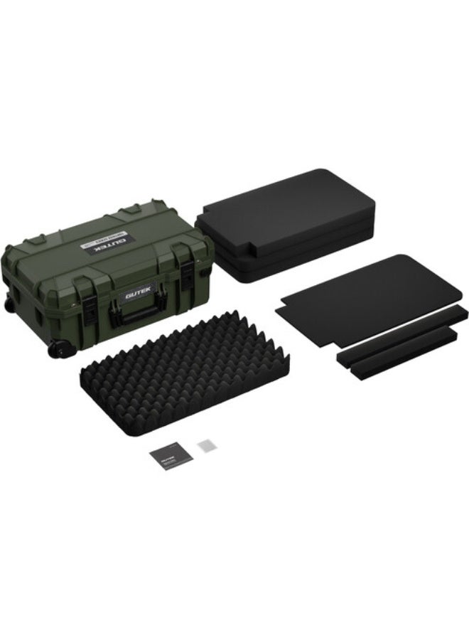 GUTEK INC GUTEK Tortoise T-300 20" Carry-On Protector Case (30L, Olive Drab Green) - Image 5